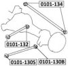 TOYOT 4872060040 Control Arm-/Trailing Arm Bush